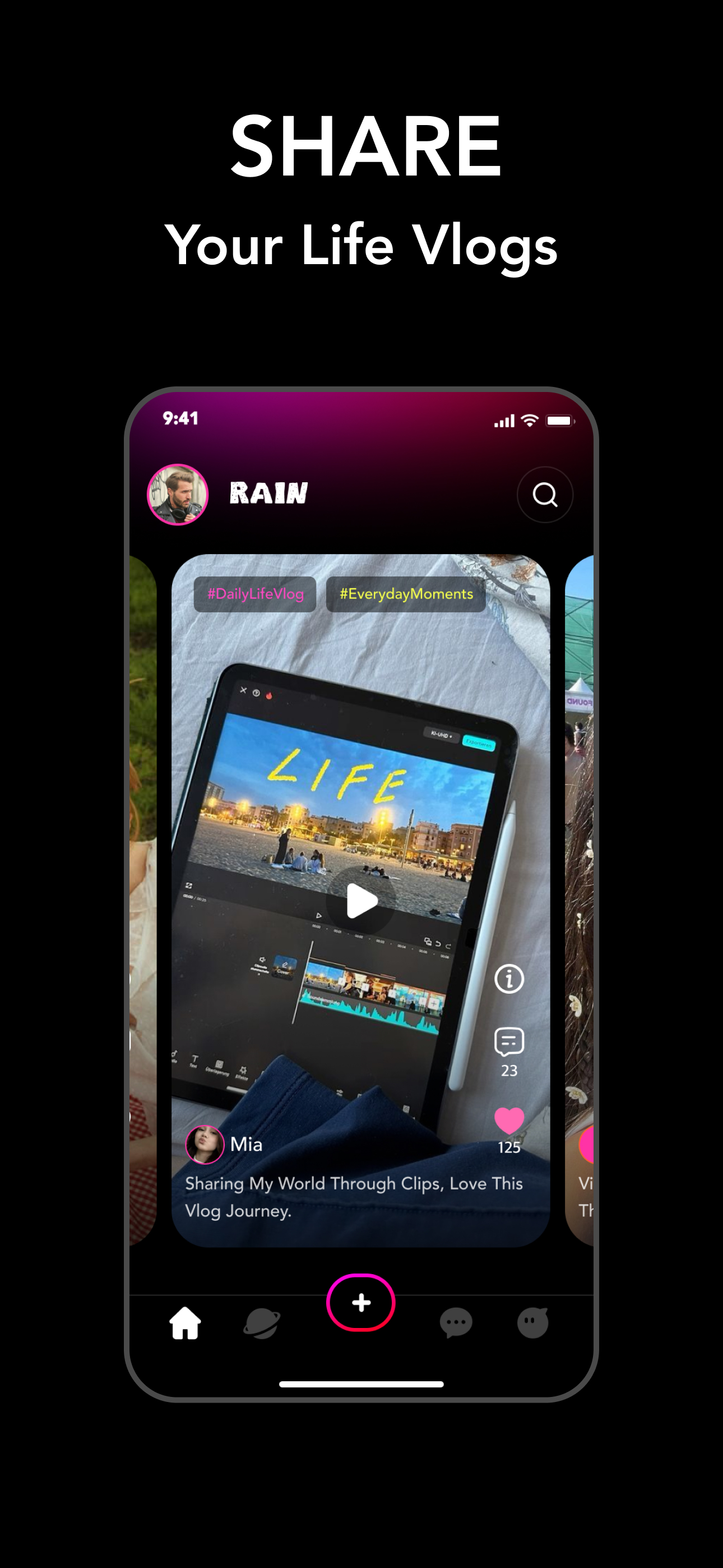 Rain App Screenshot
